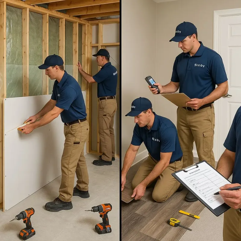 Repairs and Reconstruction process in Sullivan, IL
