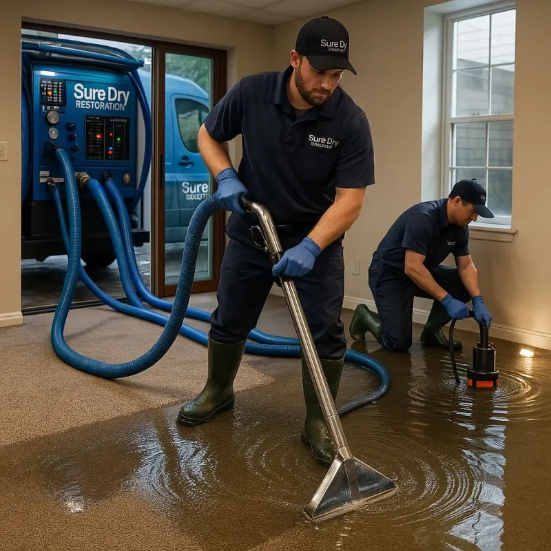 Water Extraction and Removal process in Sullivan, IL